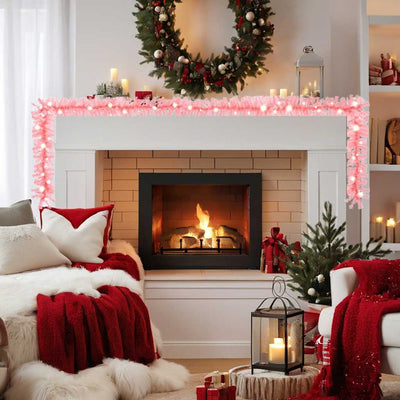 Vidaxl Garland de Navidad con luces LED de 20 m Pink