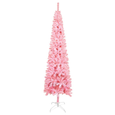 VidaXL Kerstboom smal 120 cm roze
