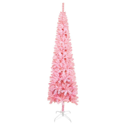 VidaXL Kerstboom smal 150 cm roze