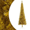 Vidaxl Árbol de Navidad estrecho 120 cm de oro