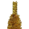 Vidaxl Árbol de Navidad estrecho 120 cm de oro