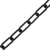 Catena di sicurezza Vidaxl Ø 6 mm 30 m di plastica nera