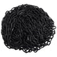 Catena di sicurezza Vidaxl Ø 6 mm 100 m di plastica nera
