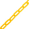 Catena di sicurezza Vidaxl Ø 6 mm 100 m di plastica giallo