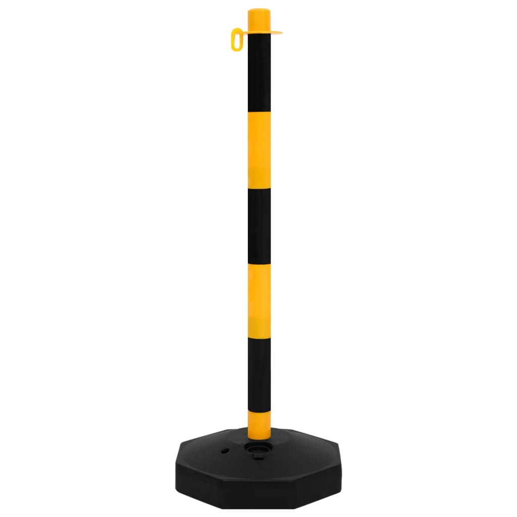 Vidaxl Chain Post set con catena di plastica 10 m