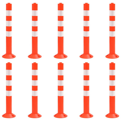 Pali del traffico Vidaxl 10 ST 75 cm PE