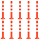 Pali del traffico Vidaxl 10 ST 75 cm PE