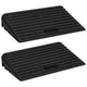 Vidaxl Ramps 2 PCS 50x30x11 cm gomma
