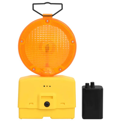 Lámparas de construcción de Vidaxl 10 STS con baterías de 18x8x37 cm