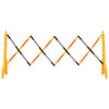 Vidaxl Traffic Barrier pieghevole 250x38x96 cm giallo e nero