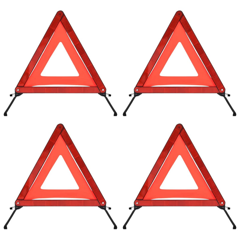 Vidaxl War Dunks 4 PC 56.5x36.5x44.5 cm rosso