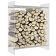 Vidaxl haardhoutrek 80x35x100 cm gehard glas transparant