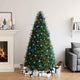Vidaxl 100-delige kerstballenset blauw