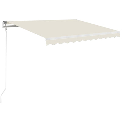 Vidaxl Luifel estende automaticamente la crema da 350x250 cm