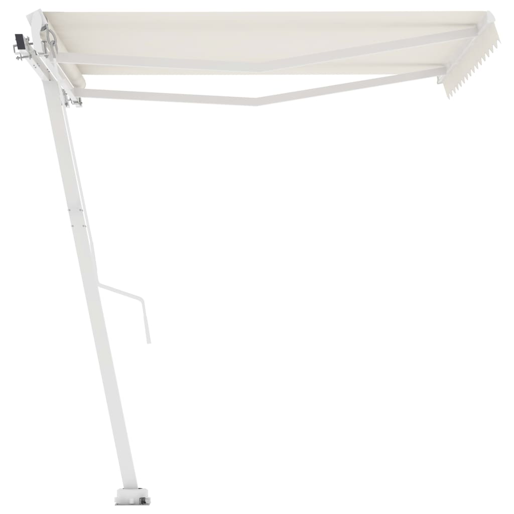Vidaxl Luifel distaccato manualmente estende una crema da 350x250 cm