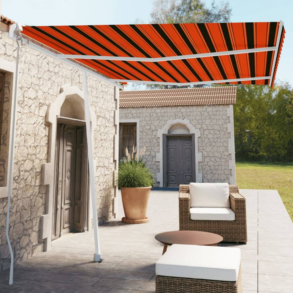 Vidaxl Laifel separado manualmente saca 350x250 cm de color naranja