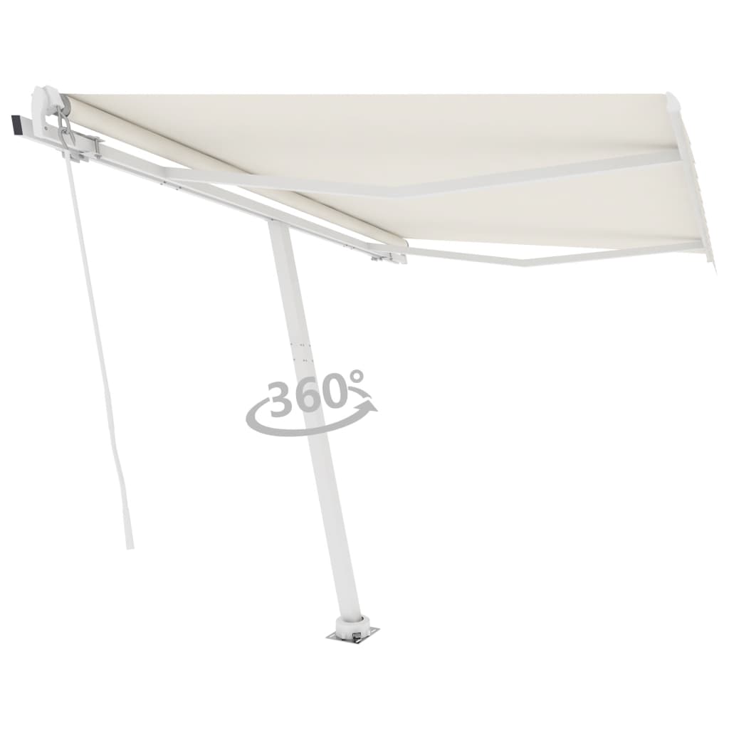 Vidaxl Luifel Free -Free Automatic 350x250 CM Cream -Colores