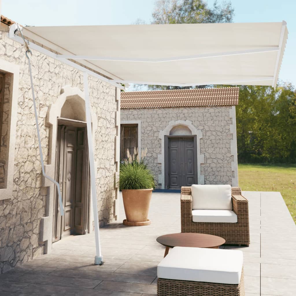 Vidaxl Luifel Free -Free Automatic 350x250 CM Cream -Colores