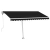 Vidaxl Luifel Free -Free Automático 400x300 cm de antracita