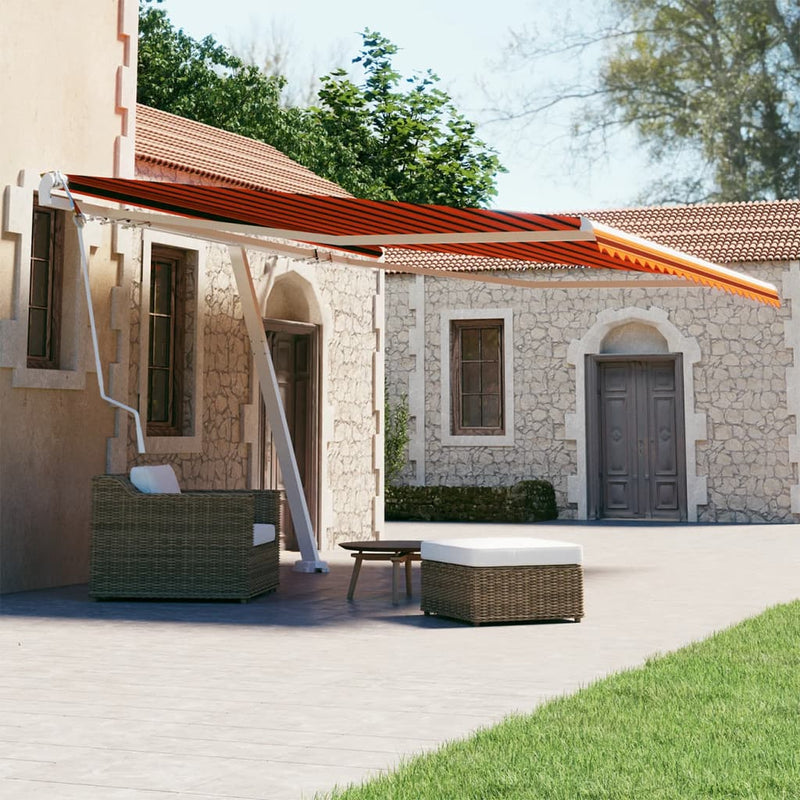 Vidaxl LAIFEL FREE -Automatico eccezionale 400x300 cm arancione e marrone
