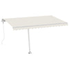 Vidaxl Luifel Free -Free Automatic 450x300 cm Cream -Colores