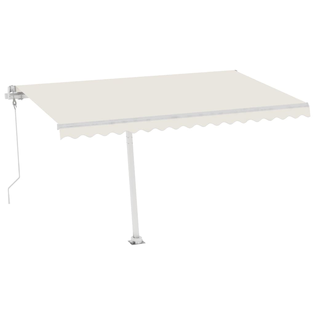 Vidaxl Luifel Free -Free Automatic 450x300 cm Cream -Colores