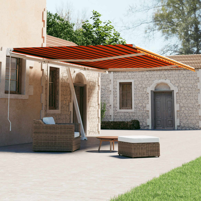 Vidaxl LAIFEL FREE -Automatico 600x300 cm arancione e marrone