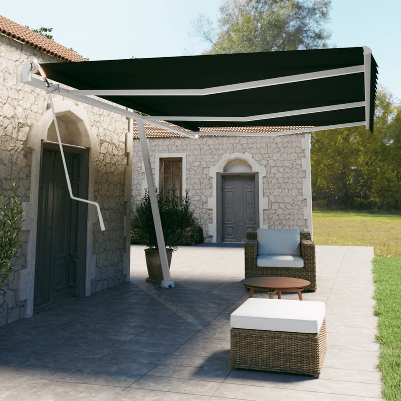 Vidaxl Laifel Free -Automatico 600x350 cm antracite -colorato