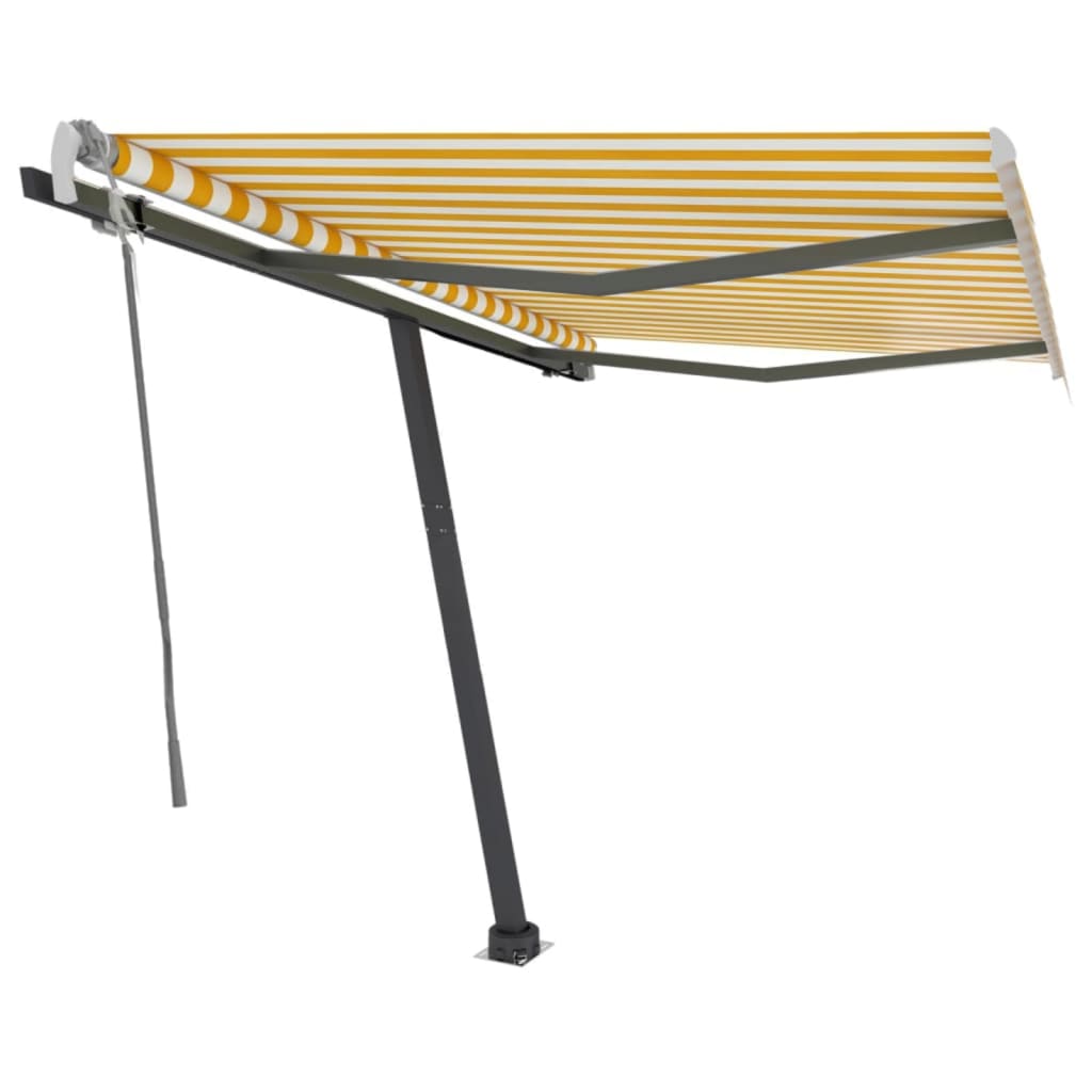 Vidaxl Laifel separado manualmente saca 350x250 cm amarillo y blanco