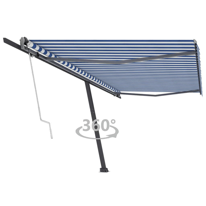Vidaxl LAIFEL FREE -Automatico da 500x300 cm Automatico Blu e Bianco
