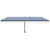 Vidaxl Laifel Free -Automatico 600x300 cm Blu e bianco