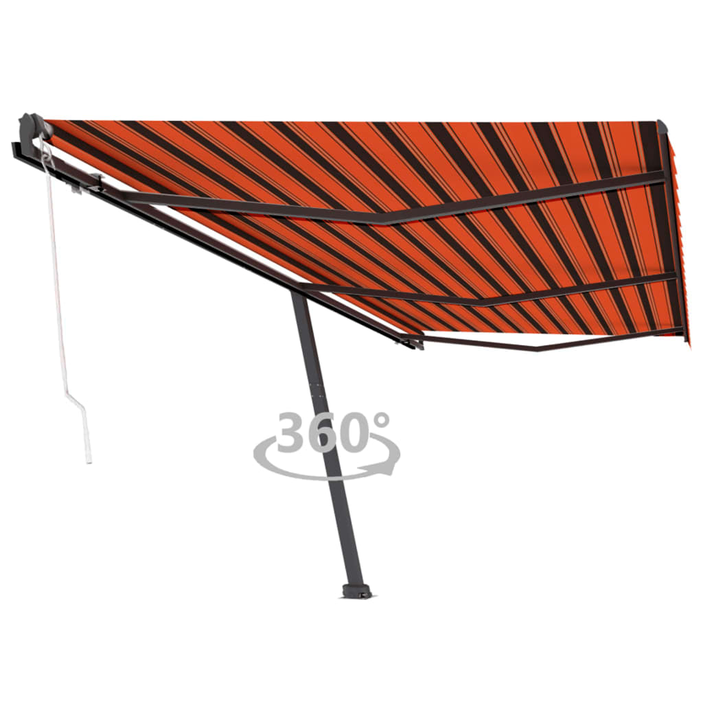 Vidaxl Laifel Free -Free Automatic 600x300 cm naranja y marrón