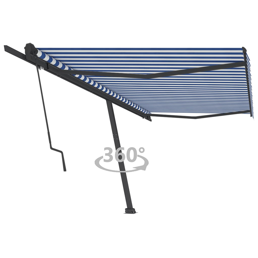 Vidaxl LAIFEL FREE -Automatico da 500x350 cm Blu e bianco
