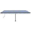 Vidaxl LAIFEL FREE -Automatico da 500x350 cm Blu e bianco