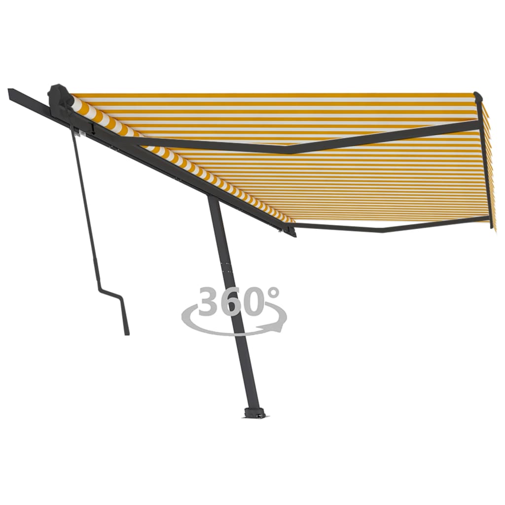 Vidaxl LAIFEL FREE -Automatico da 500x350 cm giallo e bianco
