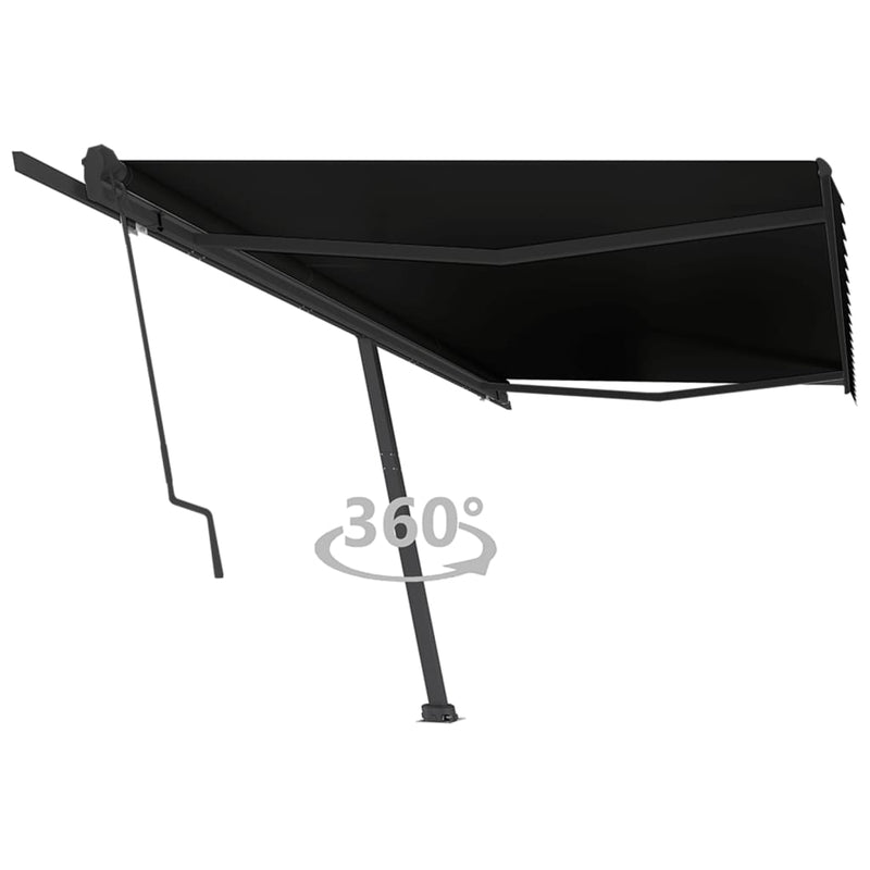 VIDAXL LUIFEL FREE -AUTOMATICO AUTOMATICO 500x350 cm antracite