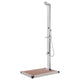 Doccia da esterno Vidaxx con base marrone 225 cm in acciaio inossidabile