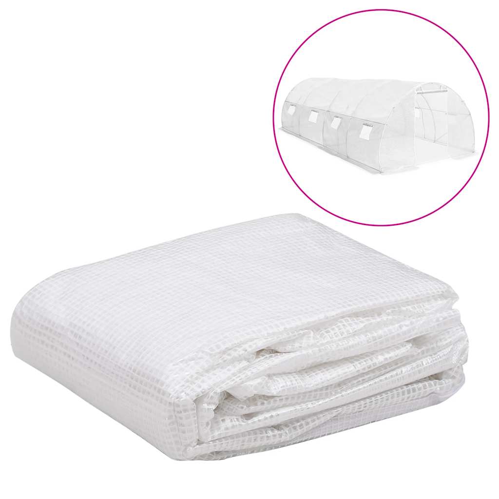 Vidaxl Kashoes Sostituzione (18 m²) 3x6x2 m trasparente
