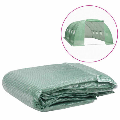 Vidaxl Kashoes Sostituzione (16 m²) 400x400x200 cm verde