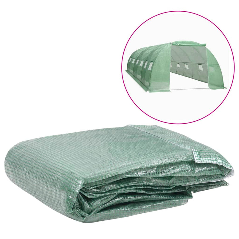 Vidaxl Kashoes Sostituzione (24 m²) 400x600x200 cm verde
