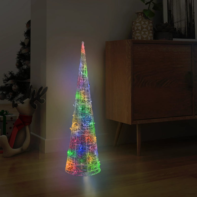 Vidaxl Light Cono LED decorativo LED múltiple acrílico de 90 cm