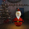 Vidaxl Decorative Santa LED Tela de lujo de 120 cm