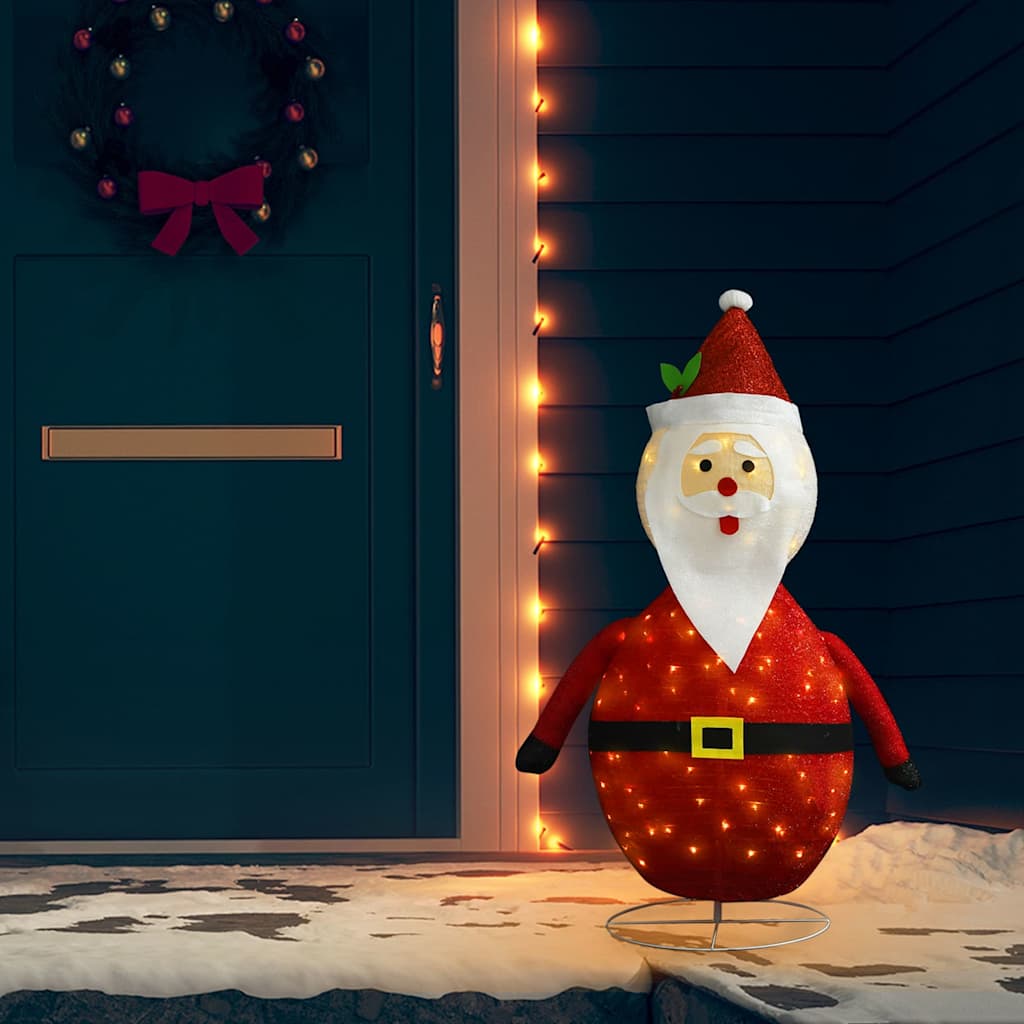 Vidaxl Decorative Santa LED Tela de lujo de 120 cm
