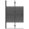 VIDAXL DOCHE CLACCHIO Crollabile 80x140 cm nero