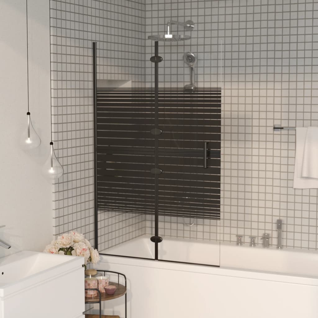 VIDAXL DOCHE CLACCHIO Crollabile 80x140 cm nero
