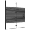 VIDAXL DOCHE DOCHE CLASCIBILE 120x140 cm Black