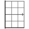 Vidaxl Doccia parete 100x140 cm ESG nero