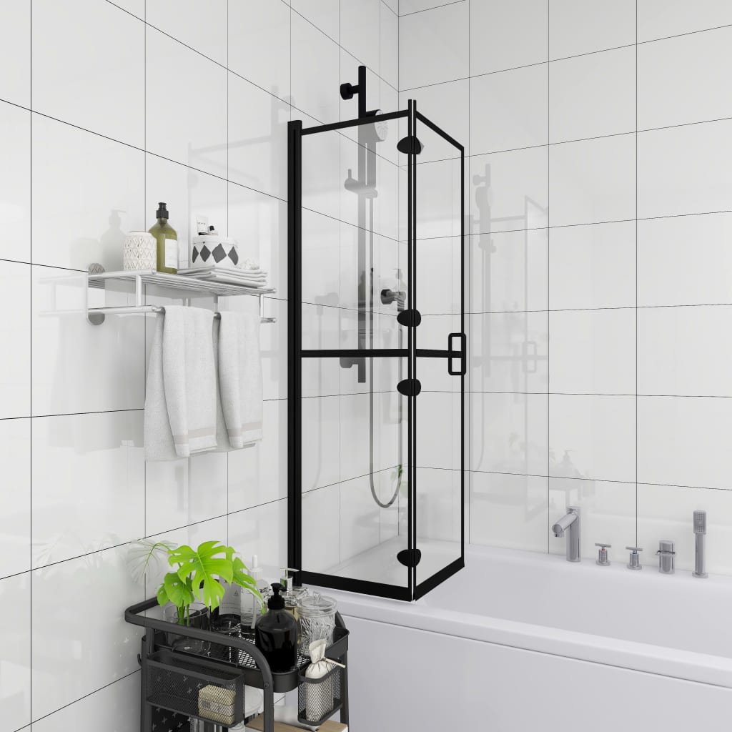 Vidaxl Dlower Cuberio 80x140 cm ESG Negro