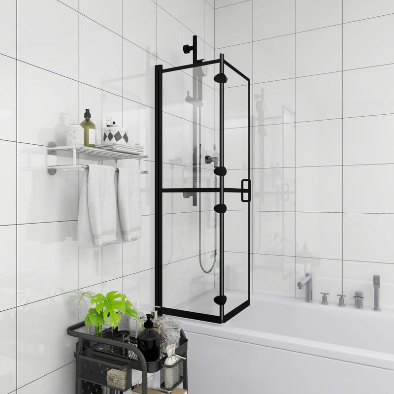 VIDAXL DOCHE DOCHE CLASCIBILE 120x140 cm Black