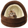 Vidaxl Cat Basket 40x40x35 cm marrone e crema
